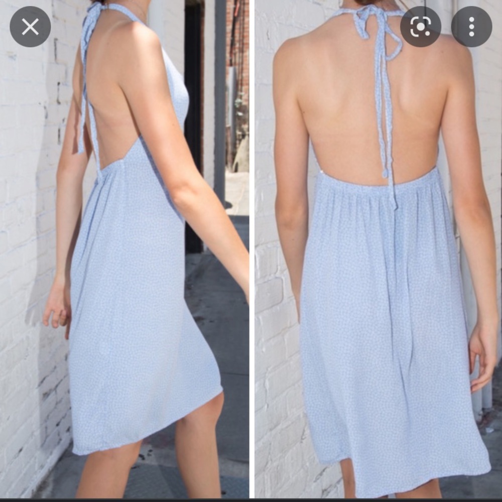 Brandy Melville laura halter dress